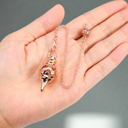 Divination Pendule - PendantforDivination™ - Rose Or