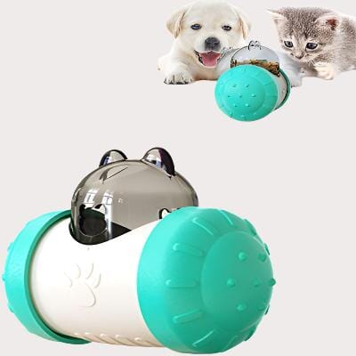 Distributeur de Croquettes pour Chien - BrainChase™ - Bleu