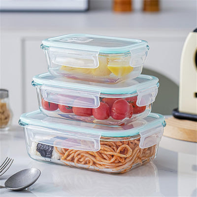 BOITE DE CONSERVATION ALIMENTAIRE - GlassSealBox™ - Transparent