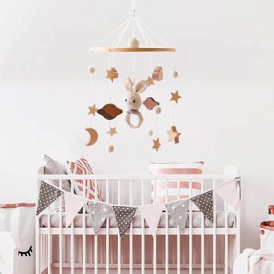 MOBILE LIT BEBE - RainbowDream™ - Lapin