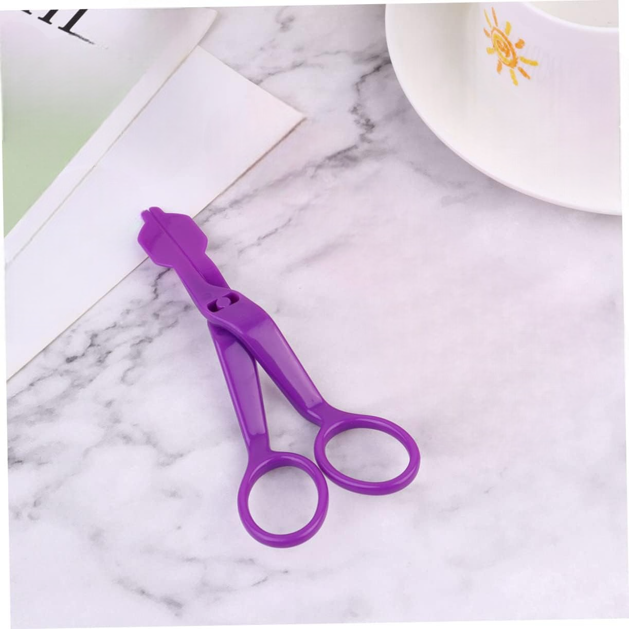Ciseaux de Cuisine - PlasticFlowerScissors™ - Mauve