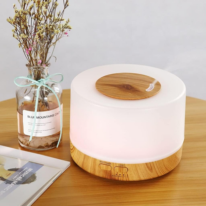 Diffuseur d'Huiles Essentielles - ColorfulOilDiffuser™ - Marron