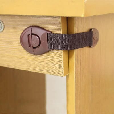 Bloque Porte Bebe - BabyShield™ - Marron
