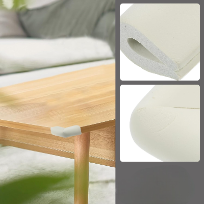Protection Coin de Table - CushionEdge™ - Blanc