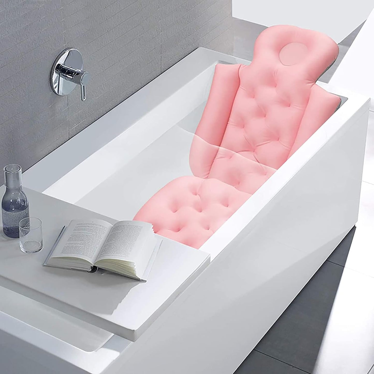 Coussin de Bain - BathRelaxBack™ - Rose