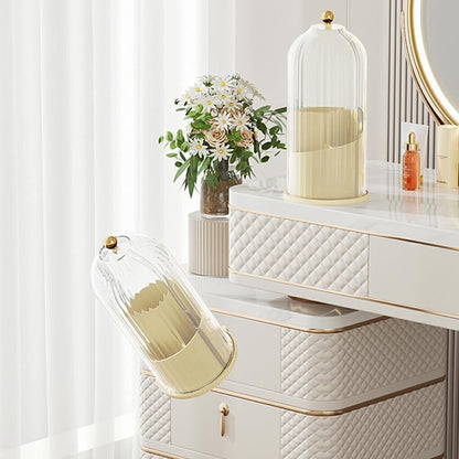 Organisateur Maquillage - MakeupBrushHolder™ - Beige Transparent