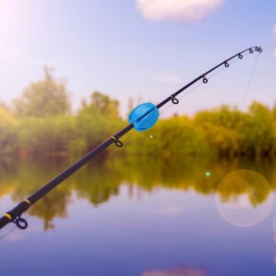 Support de Canne à Pêche - RodGuard™ - Bleu