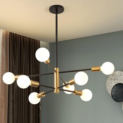 Lustre - NovaDesign™ - Noir & Doré