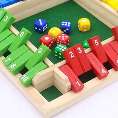 Jeu de Dés - Fun4Sides™ - Multicouleur