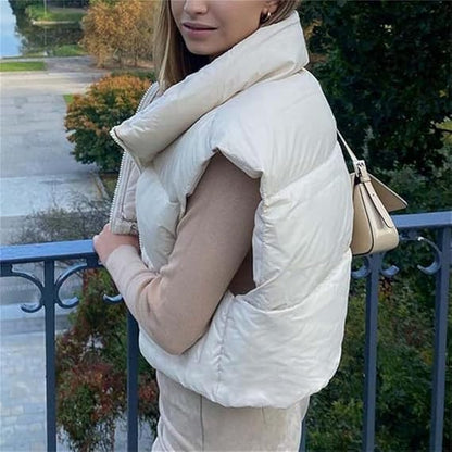 Veste Sans Manche - PolarZip™ - Blanc