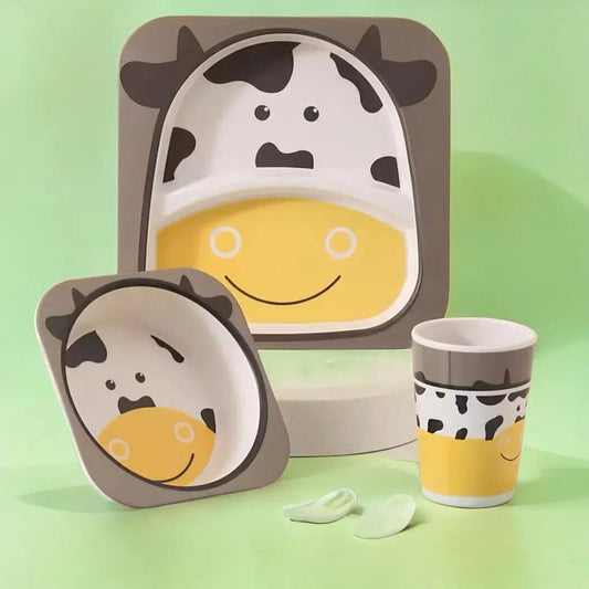 VAISSELLE BEBE - BambooKid™ - Vache