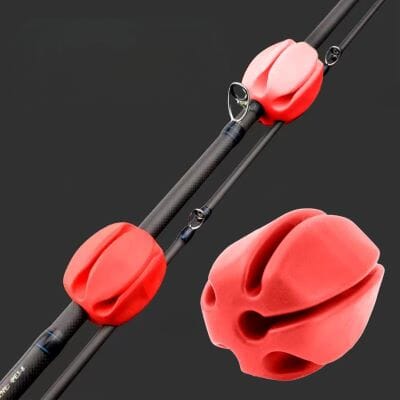 Support de Canne à Pêche - RodGuard™ - Rouge