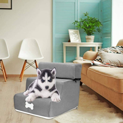 PortableDogStairs™ - Gris