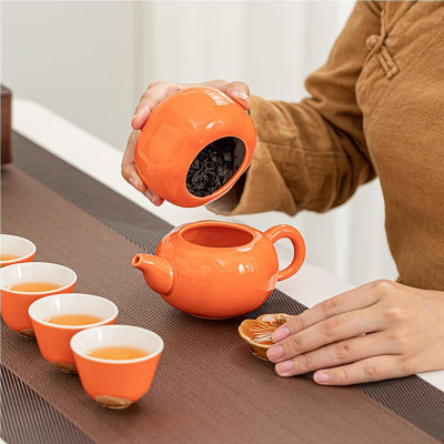 Service à Thé - MandarinTea™ - Orange