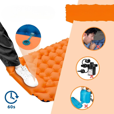 MATELAS CAMPING - HikeComfort™ - Orange