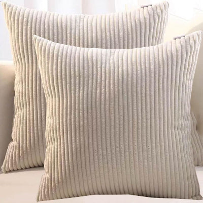 Housse de Coussin - SoftStripe™ - Beige