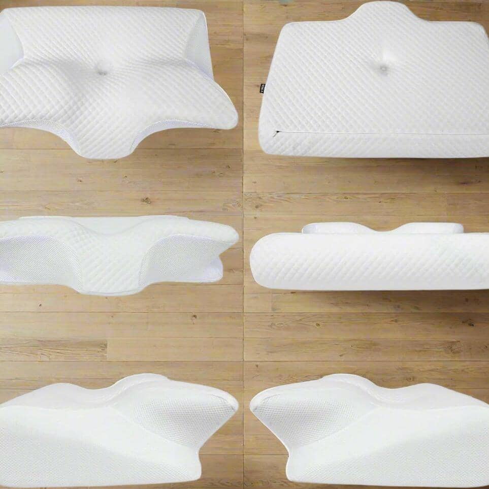 Oreiller Ergonomique Cervical - FoamCervicalPillow™ - Blanc