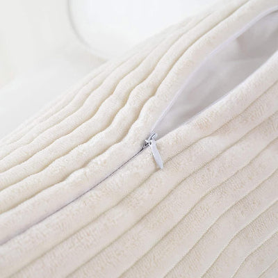 Housse de Coussin - SoftStripe™ - Crème