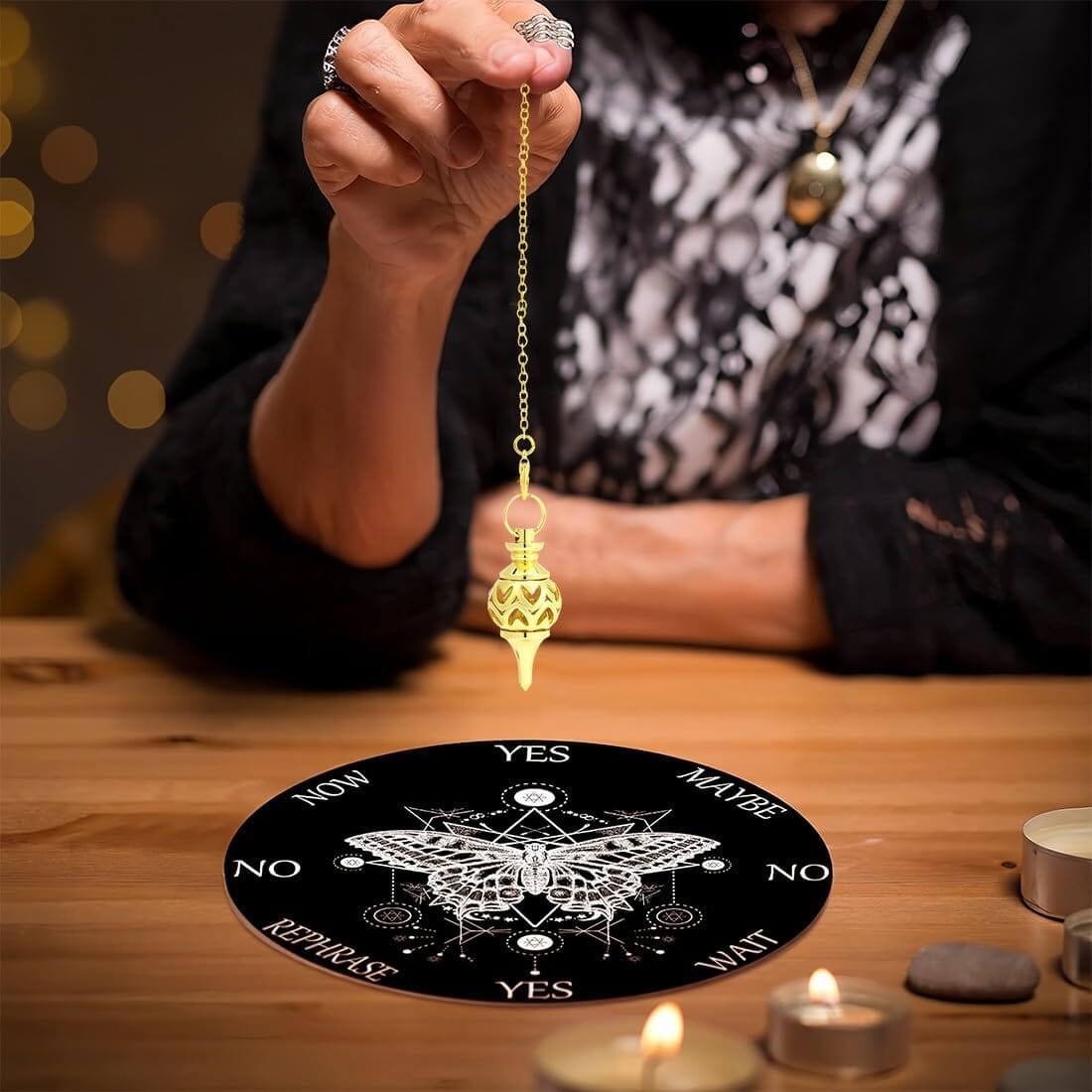 Divination Pendule - PendantforDivination™ - Or