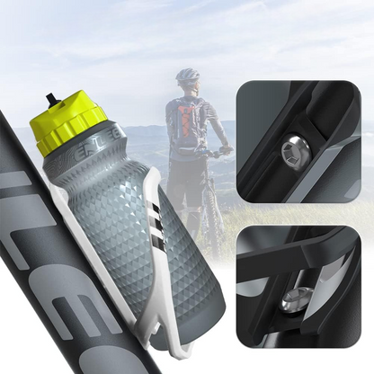 Porte Bidon Velo - BicycleBottleHolder™ - Blanc