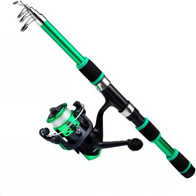 Canne a Pêche - CarboFishPro™ - Vert