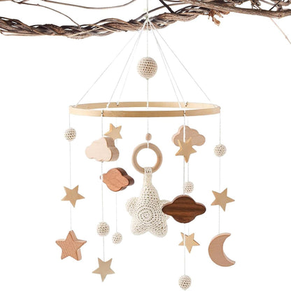 MOBILE LIT BEBE - RainbowDream™ - Etoile Blanche