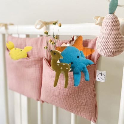 Sac de Rangement - BabyCribOrganizer™ - Rose