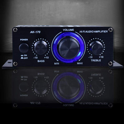 Amplificateur Audio - StereoBoost™ - Noir