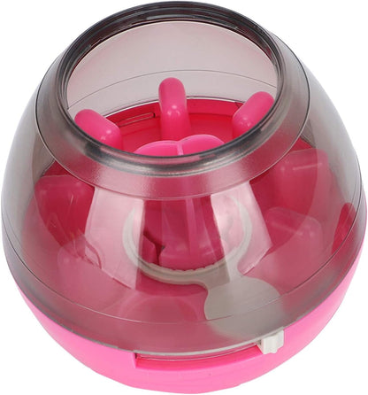 Distributeur de Croquettes pour Chien - FeedMaze™ - Rose