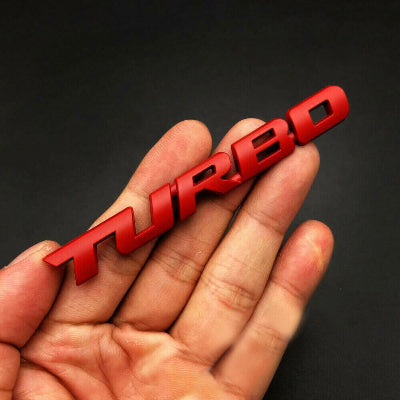 AUTOCOLLANT VOITURE - TurboStyle™ - Rouge