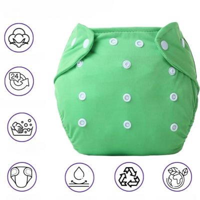Couche Bebe - EcoDiaper™ - Vert