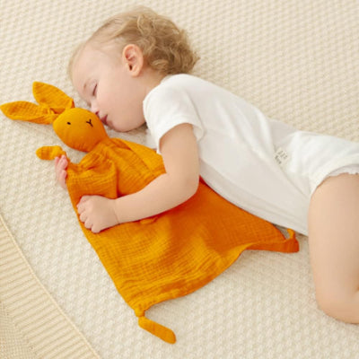 DOUDOU BEBE - BabyMousseline™ - Jaune