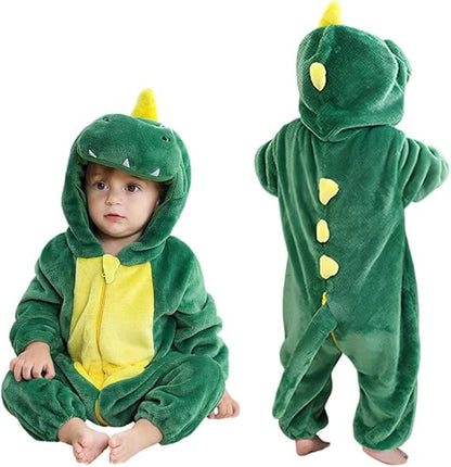 Pyjama Bebe - FluffyToddler™ - Dinosaure Vert