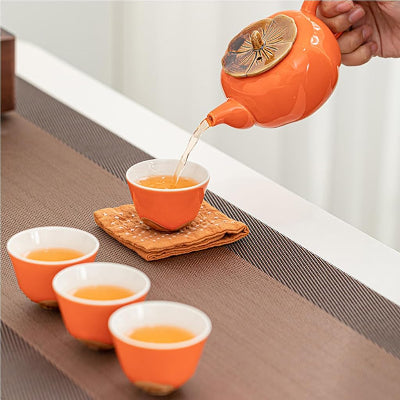 Service à Thé - MandarinTea™ - Orange