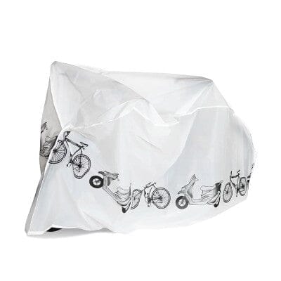 Housse Vélo - BikeCover™ - Blanc
