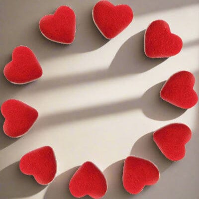 Coeur Decoration - BabyLoveSet™ - Rouge