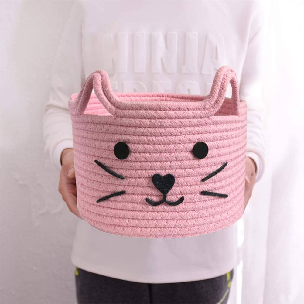Paniers de Rangement - CottonStorageBaskets™ - Rose
