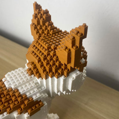 Bloc de Construction - BrickPets™ - Chat Orange