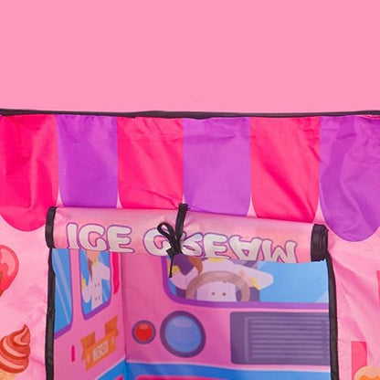 Tente de Jeu Enfant - TenteMagik™ - Camion de Glace Rose