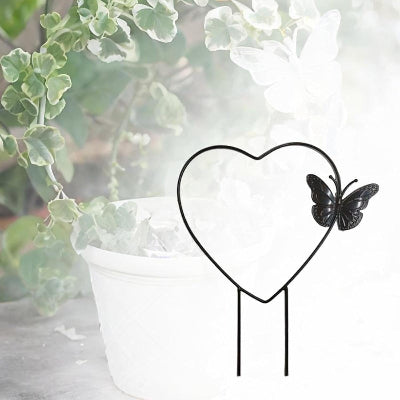 DECORATION JARDIN - NatureTrellis™ - Coeur & Papillon