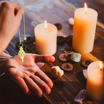 Divination Pendule - PendantforDivination™ - Or