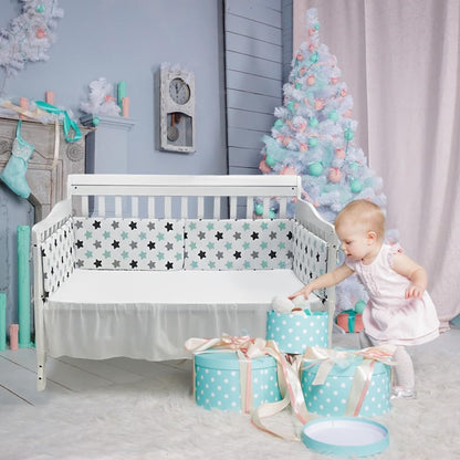 Tour de Lit - CotonBump™ - Bleu Gris