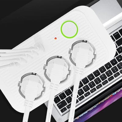 Multiprise USB - PowerFlex™ - F09 Blanc