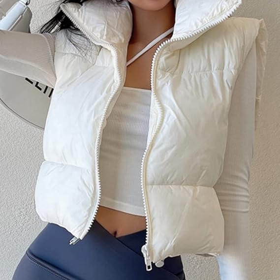 Veste Sans Manche - PolarZip™ - Blanc