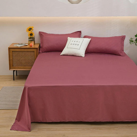 Drap Housse - LinoSoftSheet™ - Prune