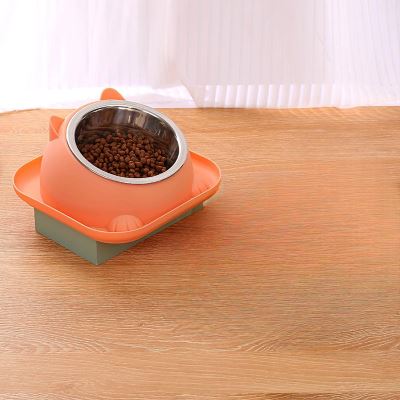 Gamelle Chat - CatTiltProof™ - Rose