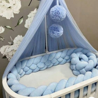 Tresse de Lit - BraidNest™ - Bleu Ciel