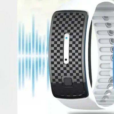 Bracelet Anti Moustique - MosquitoWatchBracelet™ - Blanc