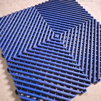 Dalle de Sol Garage - GarageFloorMat™ - Bleu