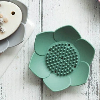 Porte savon douche - SoapBoxLotus™ - Vert